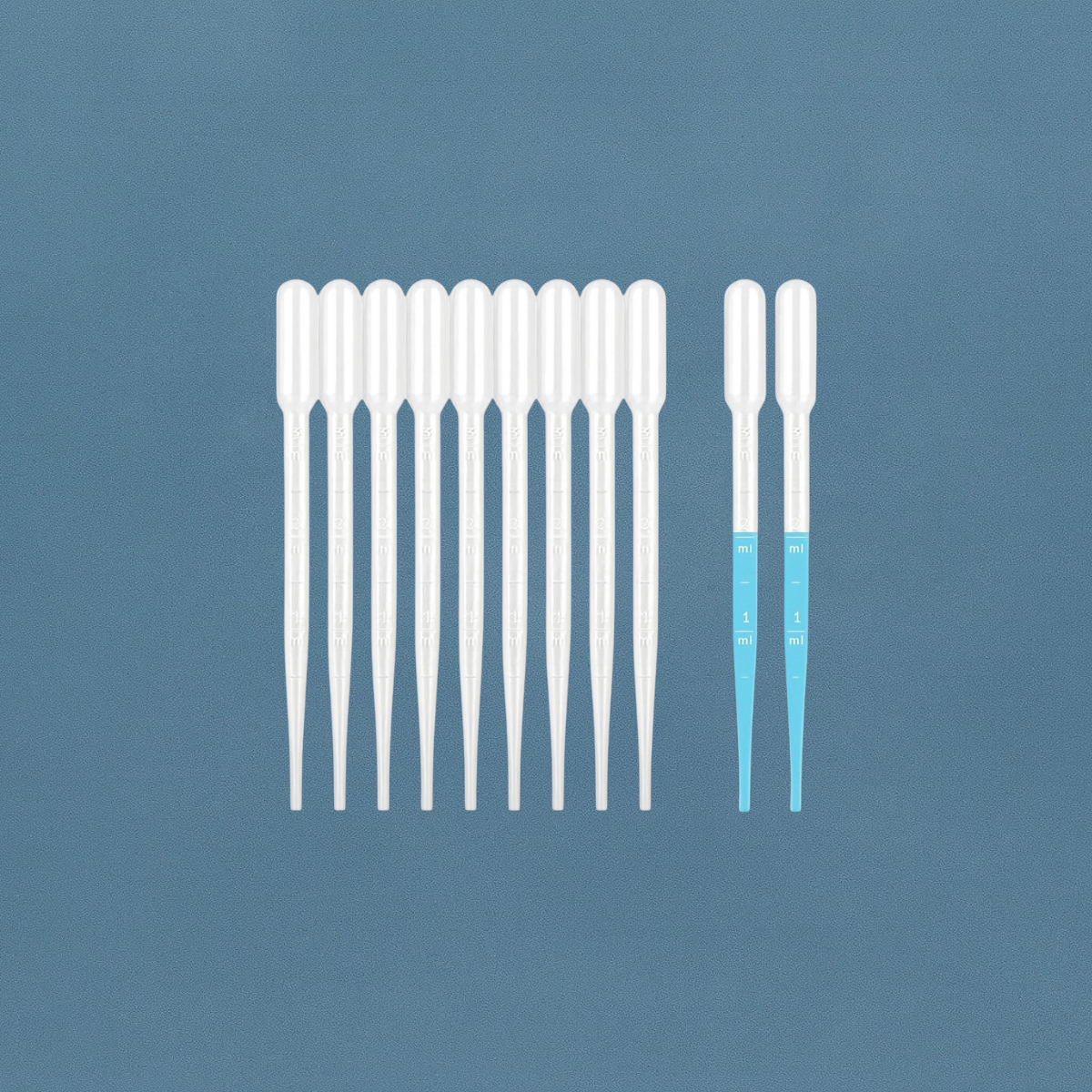 3ml Pipettes (10-pack) Vinegar Eels Harvesting Tool. Prime Dechlorinator Measurer. Fish Medicine Measurer.